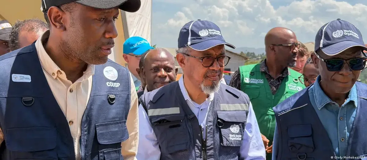 Madaxa WHO oo booqday deegaanka cudurka Ebola ka dillaacay ee bariga DR Congo