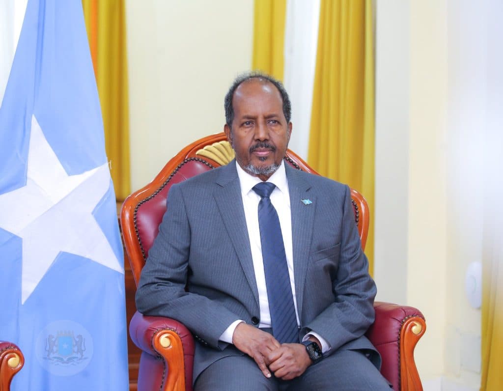 President Hassan Sheikh Congratulates the New Leadership of the South West State Parliament