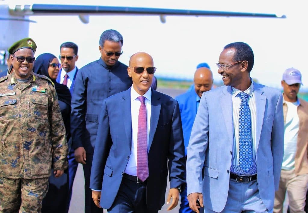 Military and Intelligence Chiefs of Ethiopia Arrive in Jigjiga