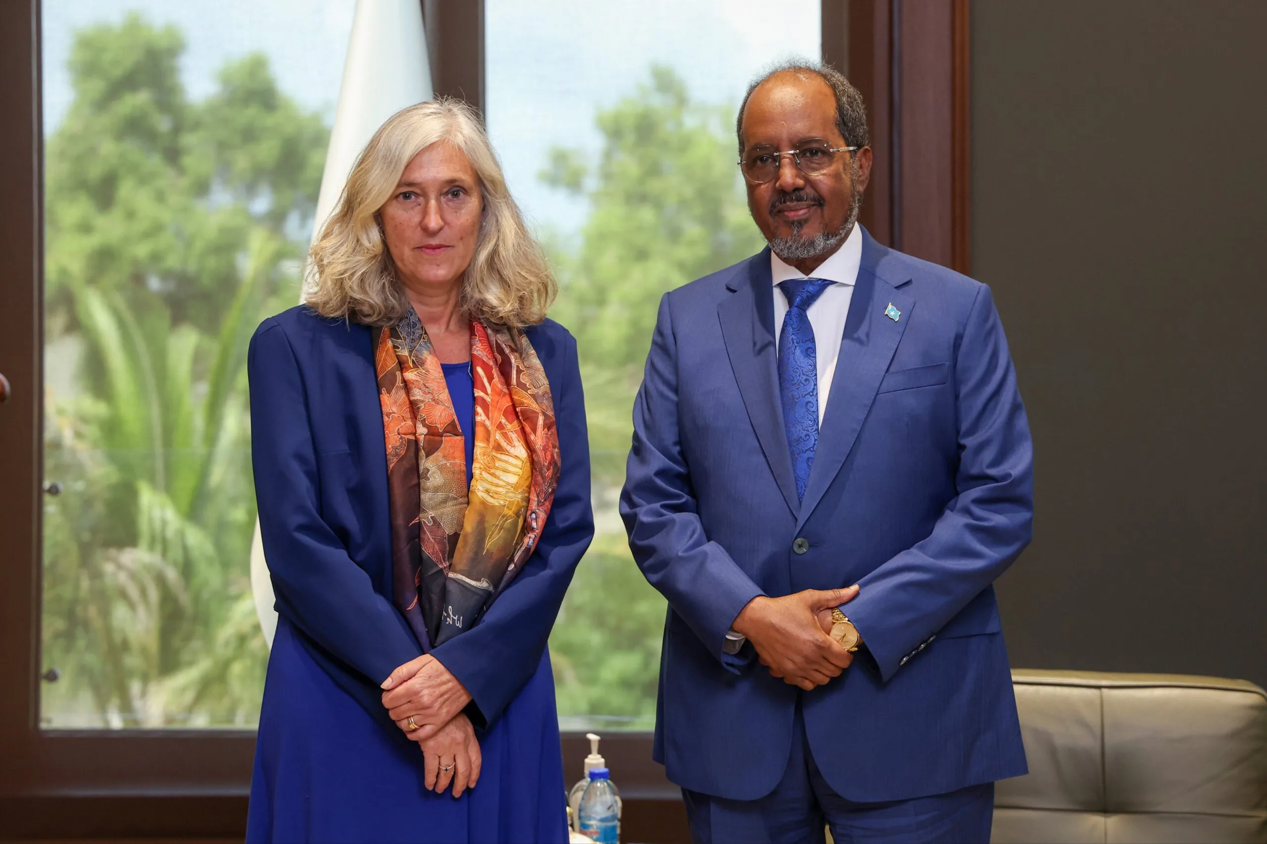 Safiirka Midowga Yurub oo saxday khaladkii ay sameysay ee xilka madaxweyne Xasan