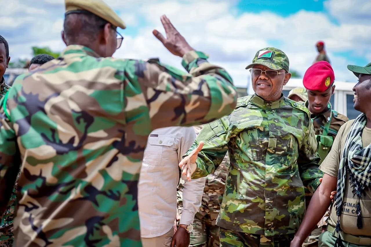 Ciidamo taabacsan Koonfur Galbeed oo dhaqdhaqaaqyo ka wada Magaalada Baydhabo.