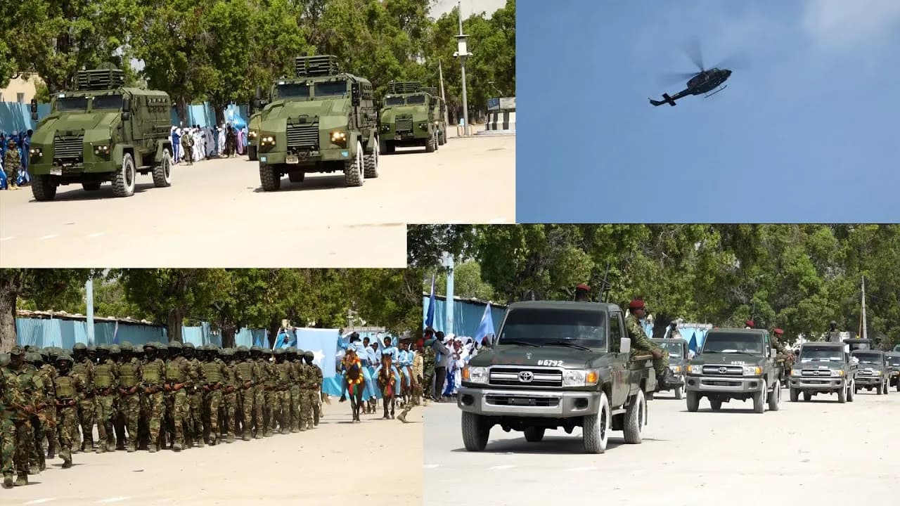 Government and opposition forces clash on the outskirts of Mogadishu.