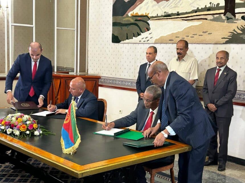 Masar oo heshiis ka dhan ah Itoobiya la gashay dowladda Eritrea