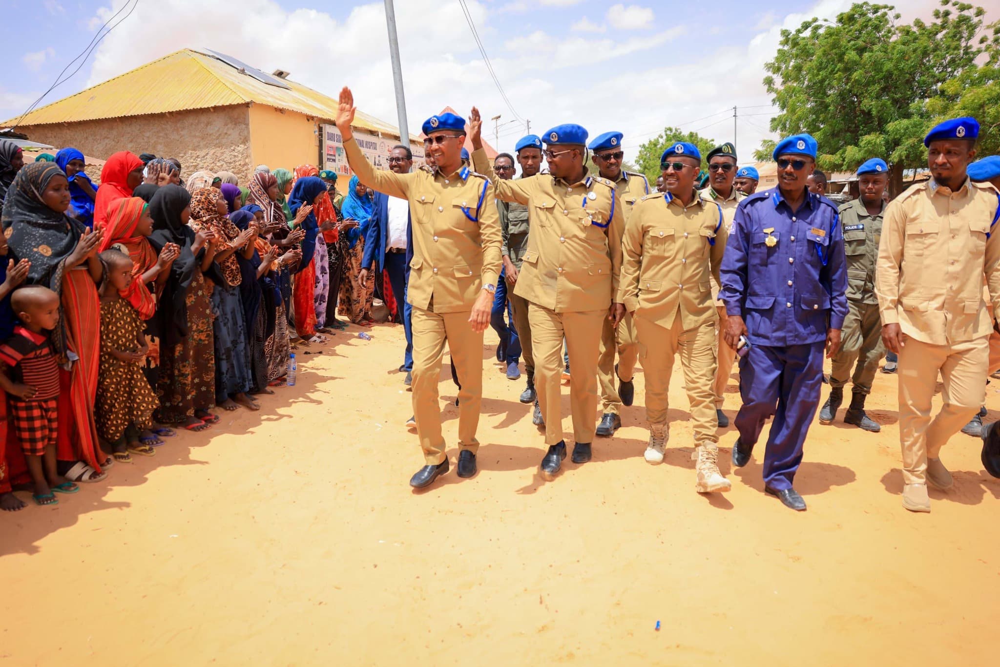 Deputy Commander of the Somali Police Force Visits Xerodhagaxleey