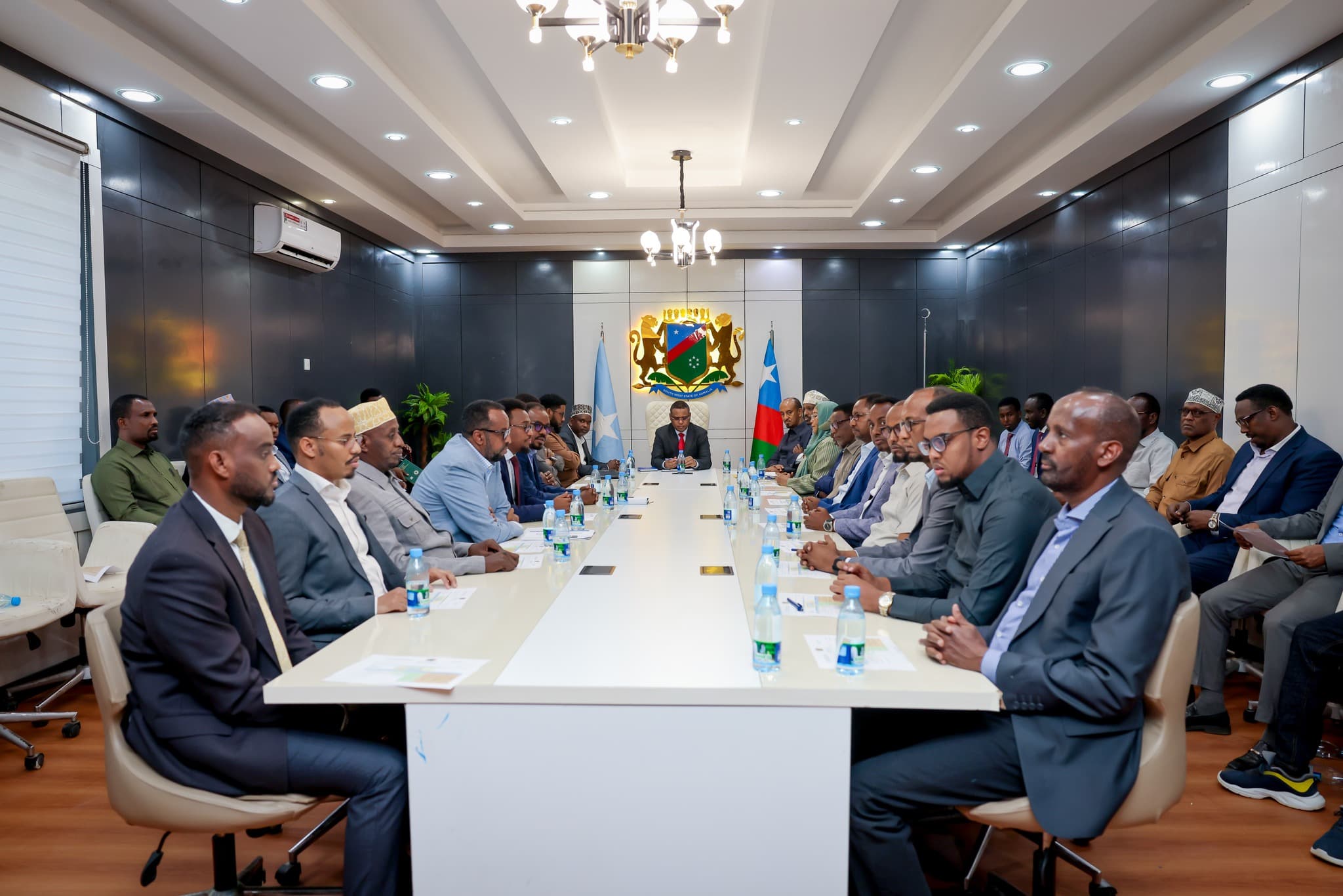 Sawir war oo la xiriira Maxaa looga hadlay Shirka Gollaha Wasiiradda Maamulka Koonfur Galbeed?