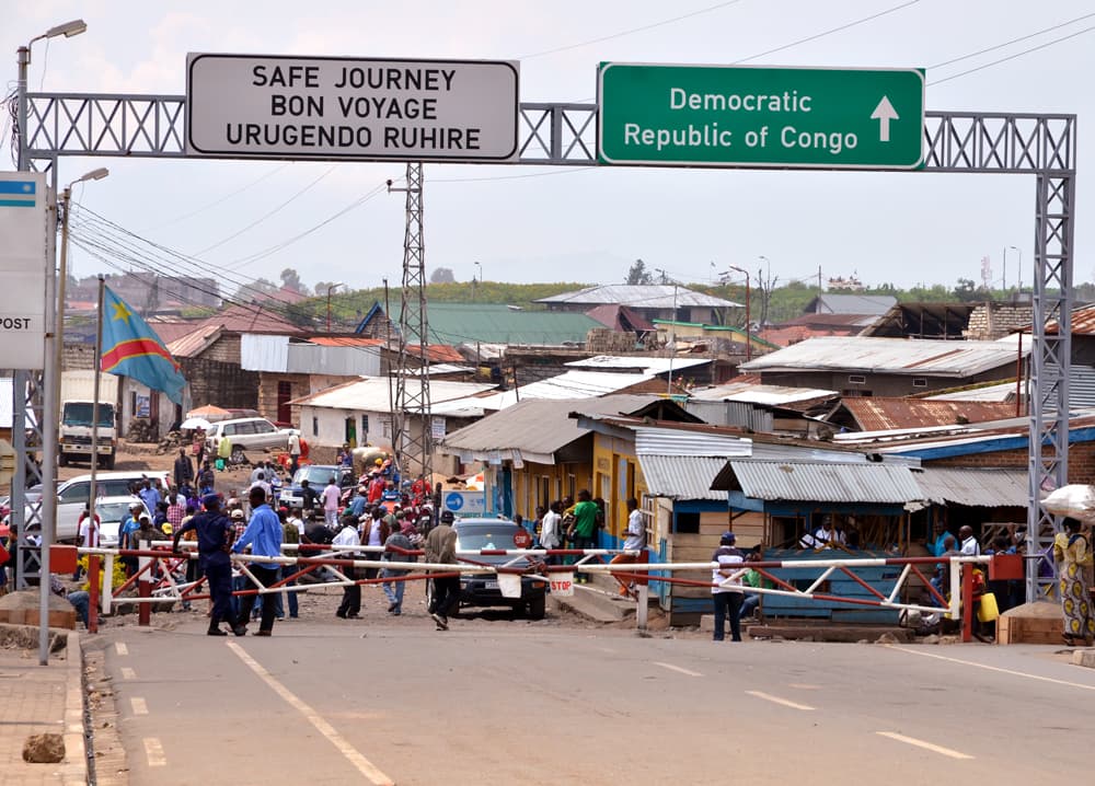 Sawir war oo la xiriira Xadka Rwanda iyo Congo oo la xiray iyadoo laga cabsi qabo Ebola