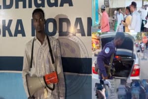 Booliiska Muqdisho ayaa qabtay dhallinyaro lagu eedeeyay in ay carqaladeeyeen baaritaannada amniga, mucaaradka ayaa diiday eedeynta