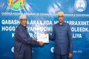 Sharif Hassan, Aden Madobe ayaa diiwaangeliya tartanka madaxweynaha Koonfur-galbeed