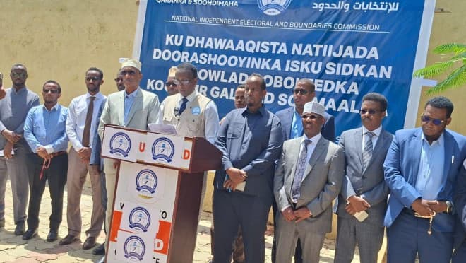 Guddiga Doorashooyinka oo shaaciyay natiijada Doorashooyinkii ka dhacay Degaanada Koonfur Galbeed
